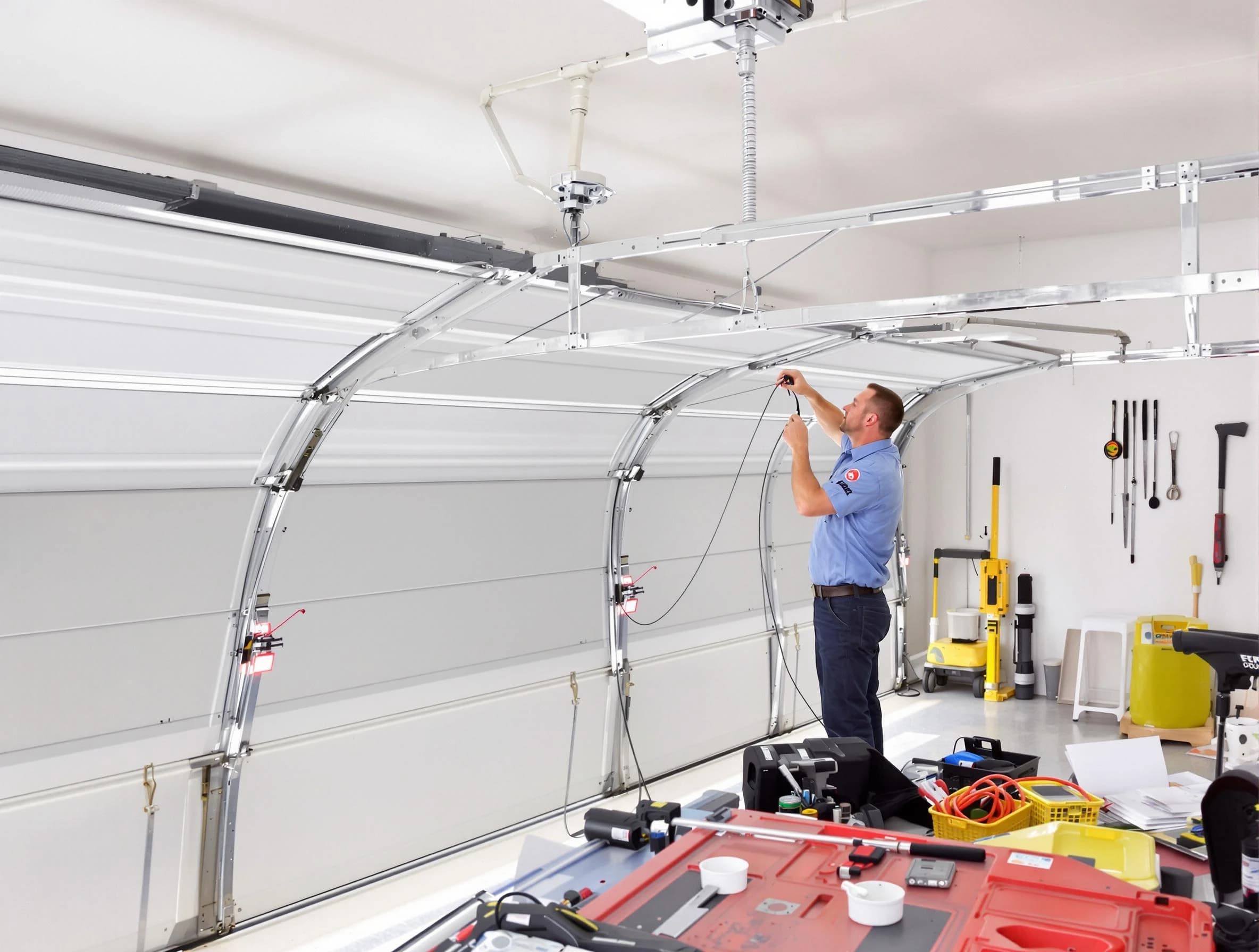 Garage door cable repair service by Boulder Garage Door Repair in Boulder