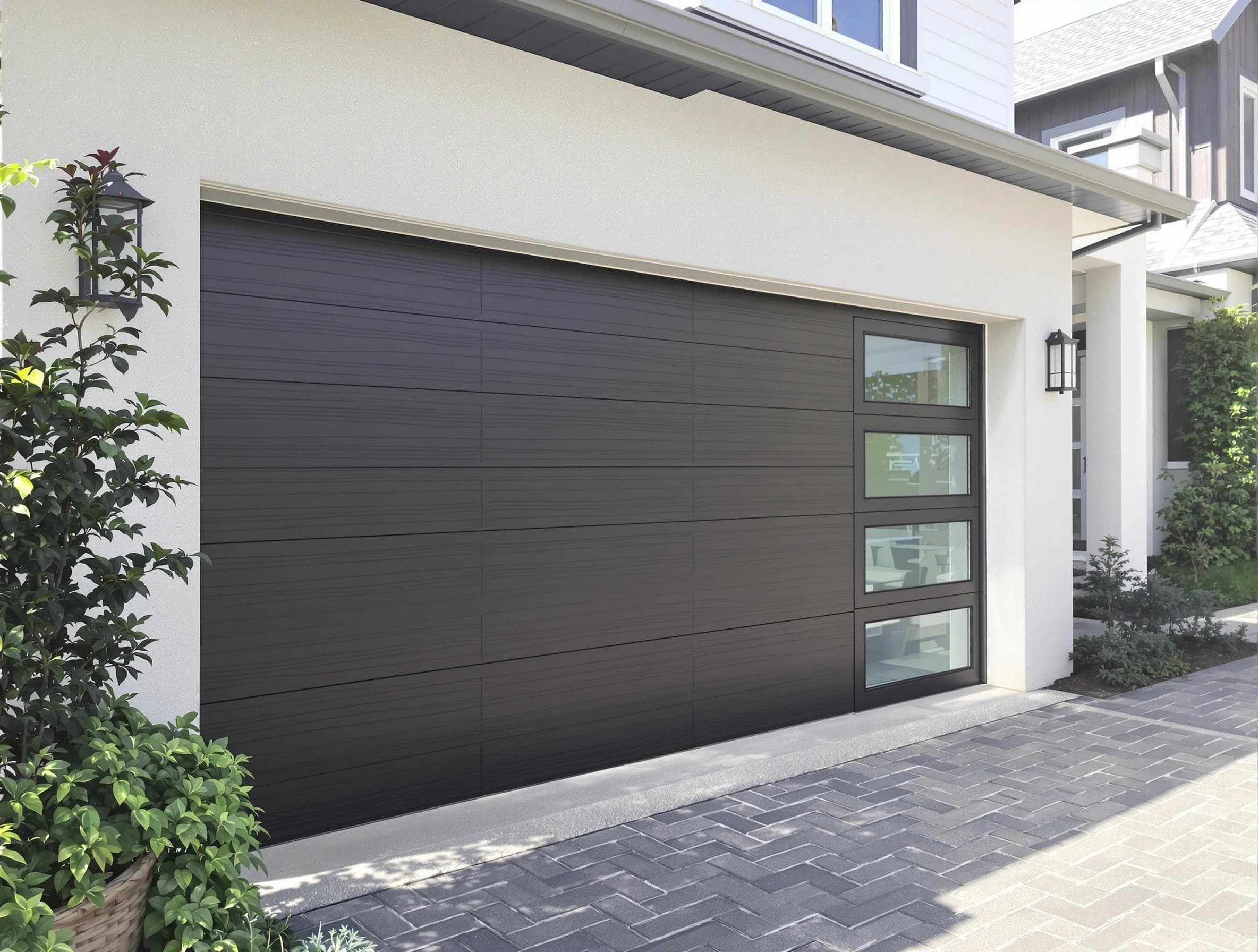 Custom garage door installation by Boulder Garage Door Repair in Boulder