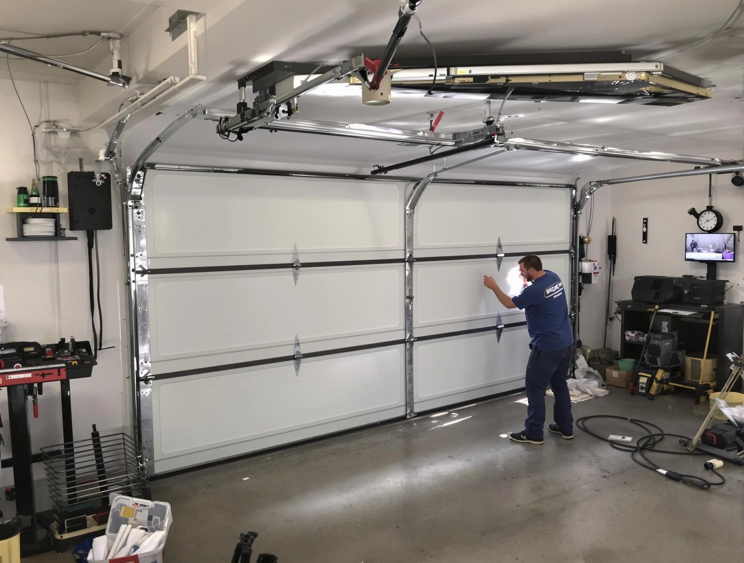 Professional garage door repair service by Boulder Garage Door Repair in Boulder
