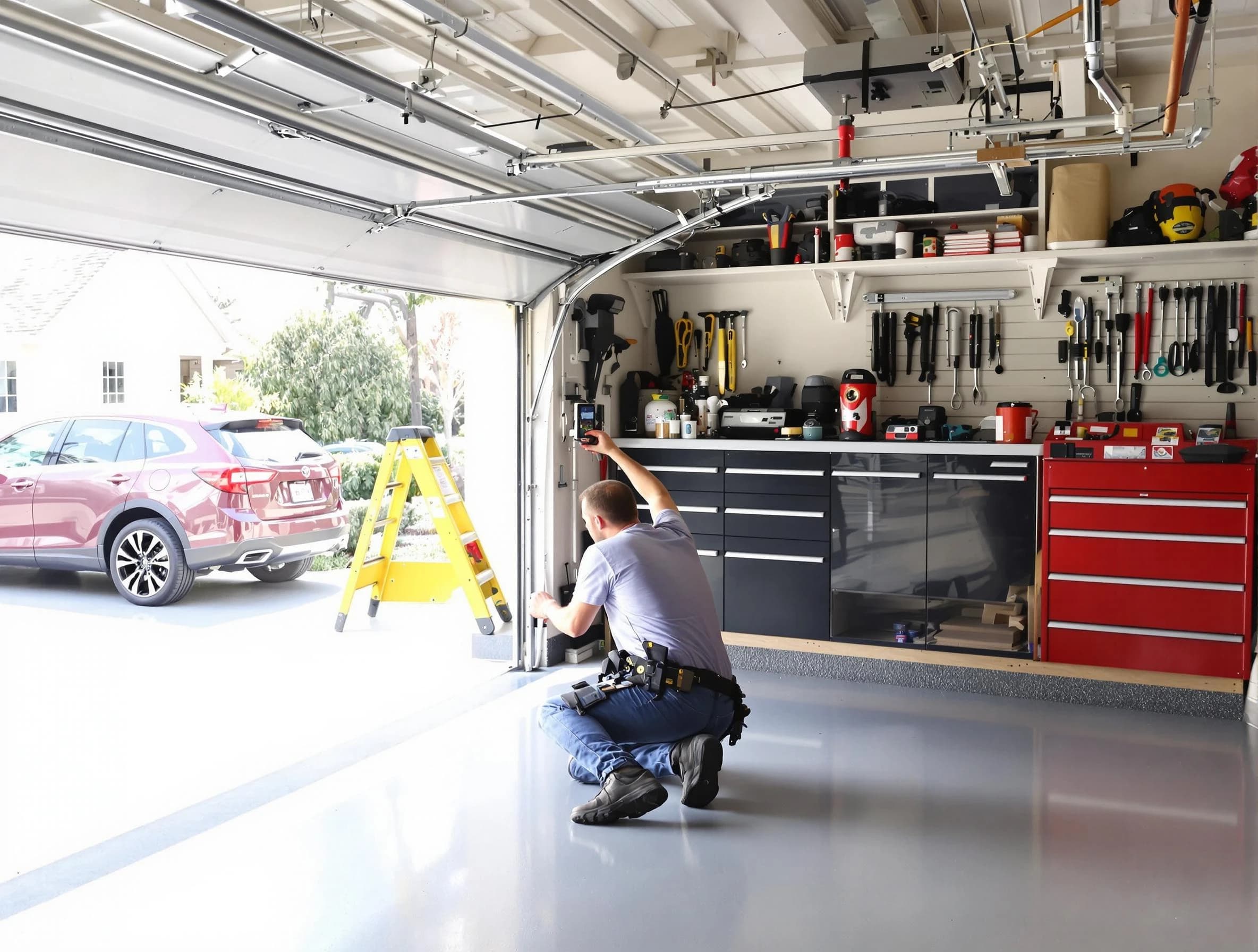 Local garage door repair service by Boulder Garage Door Repair in Boulder