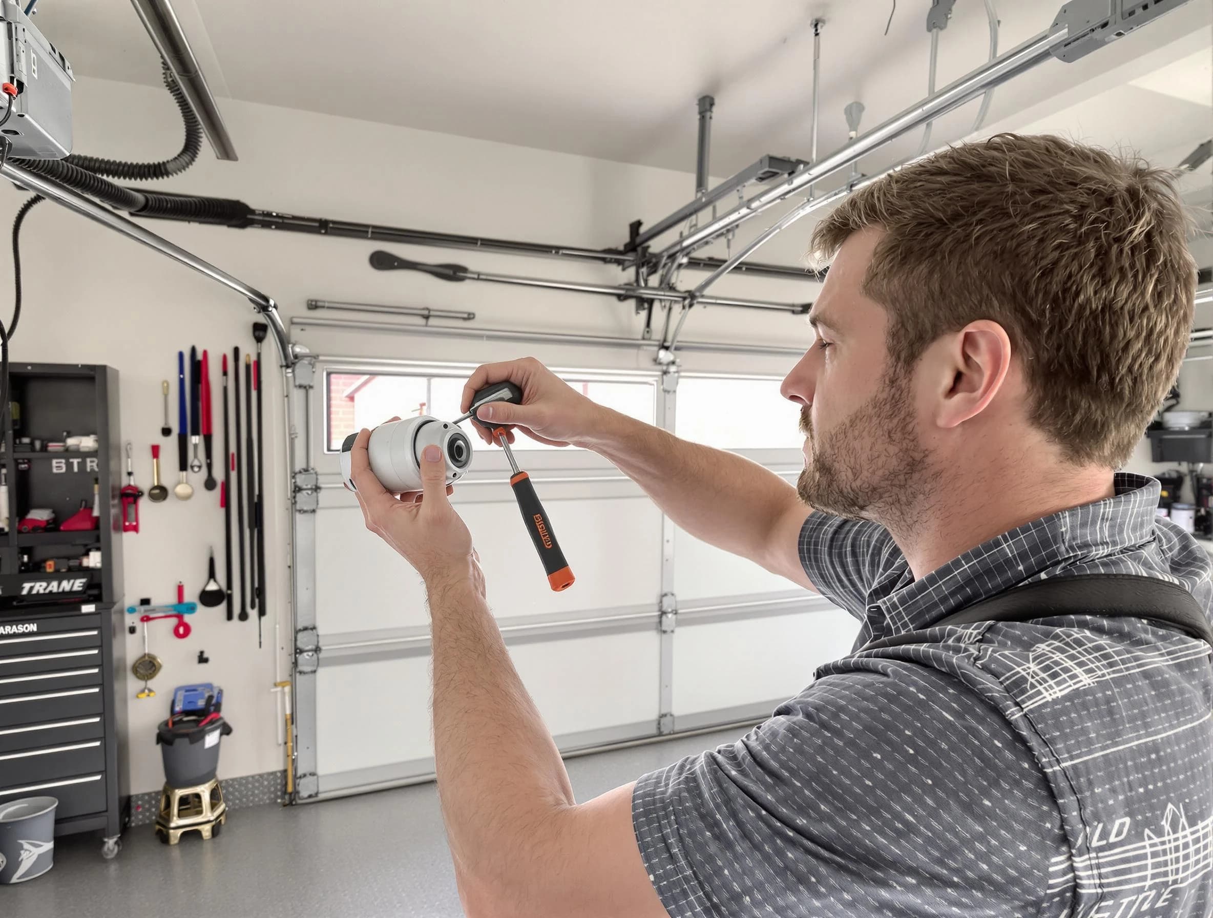 Garage door opener repair service by Boulder Garage Door Repair in Boulder