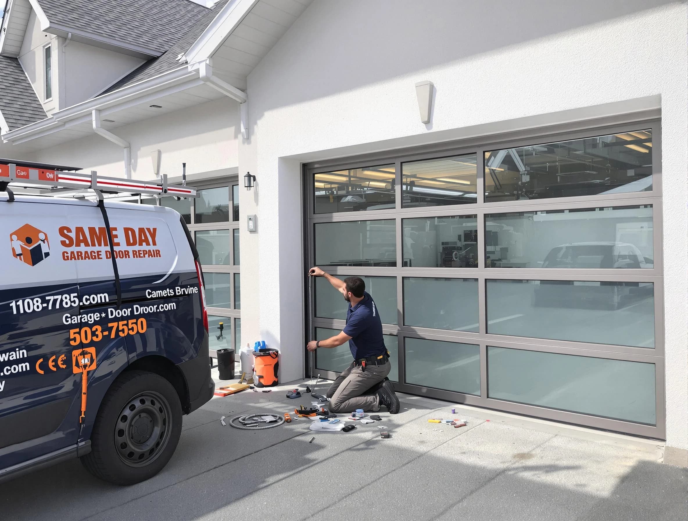 Same-day garage door repair service by Boulder Garage Door Repair in Boulder