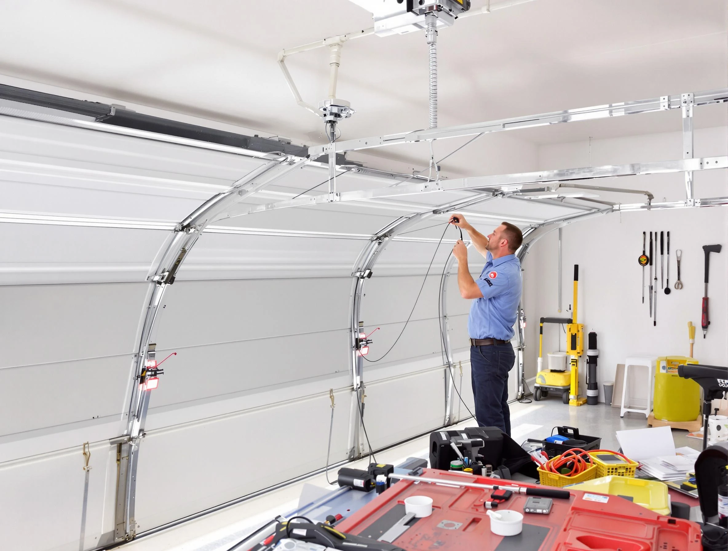 Garage door cable repair service by Boulder Garage Door Repair in Boulder