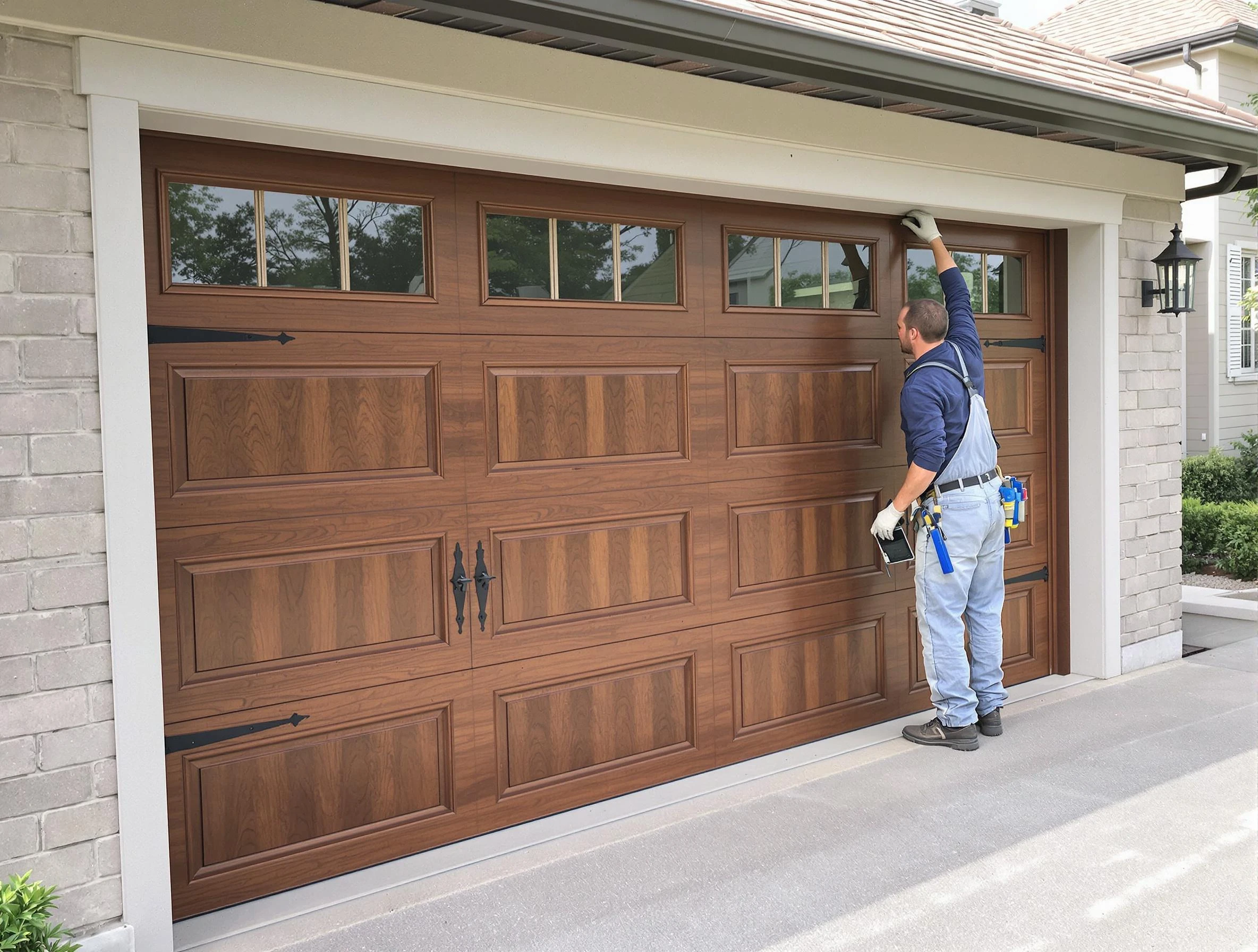 Custom garage door showcase by Boulder Garage Door Repair in Boulder