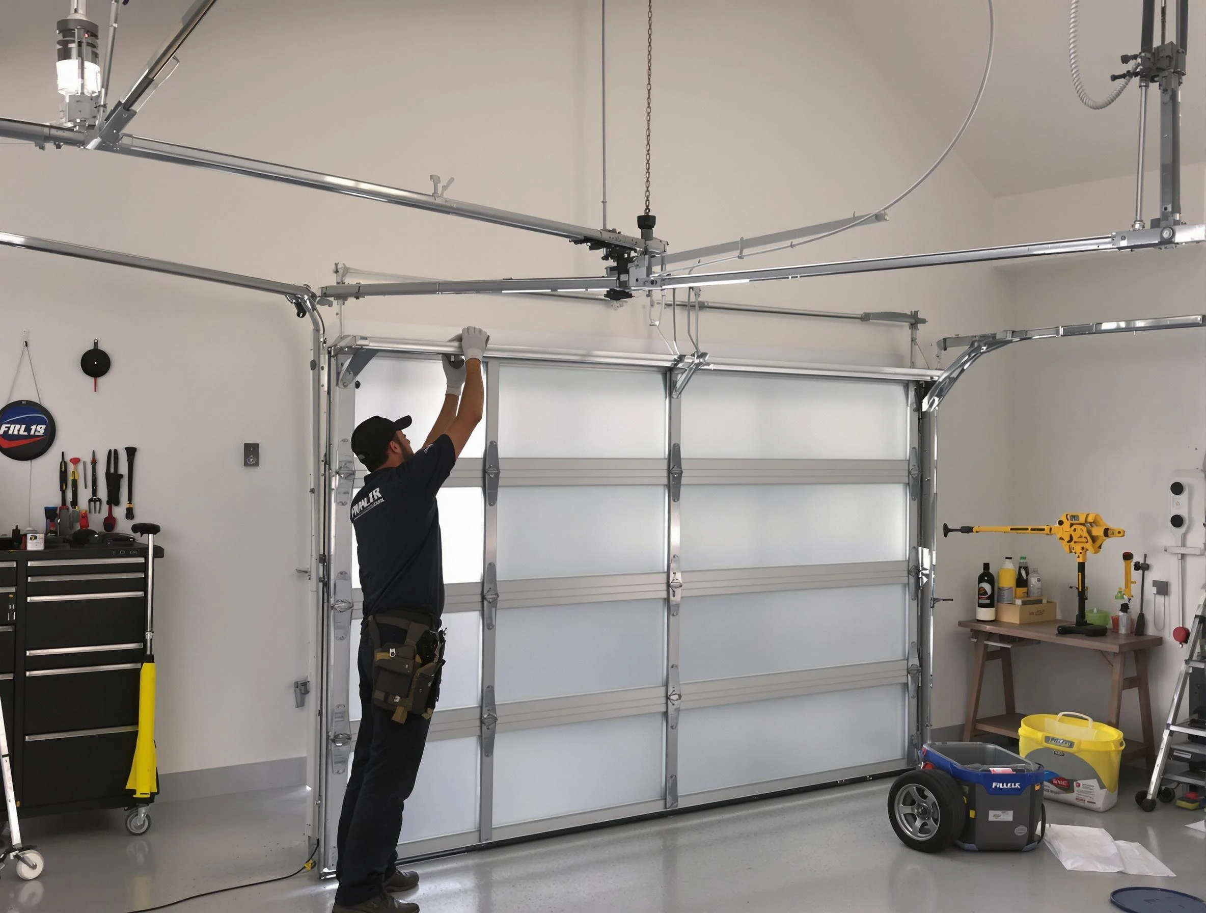 Boulder Garage Door Repair certified team performing precision garage door installation in Boulder